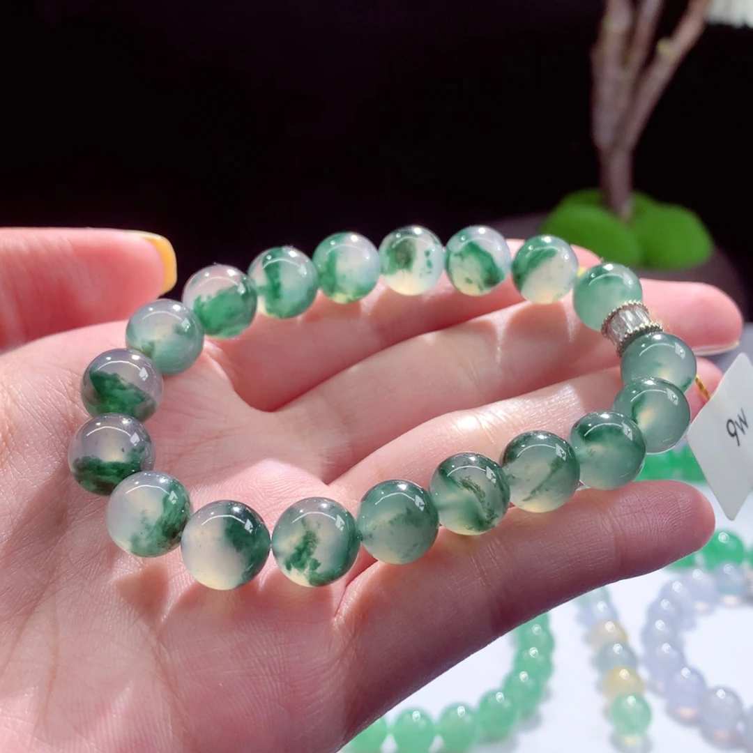 翡翠未镶嵌手串天然翡翠