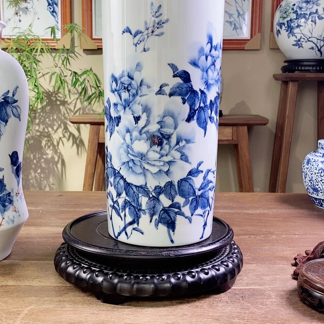 【闪购商品】景德镇陶瓷家用摆件老***山