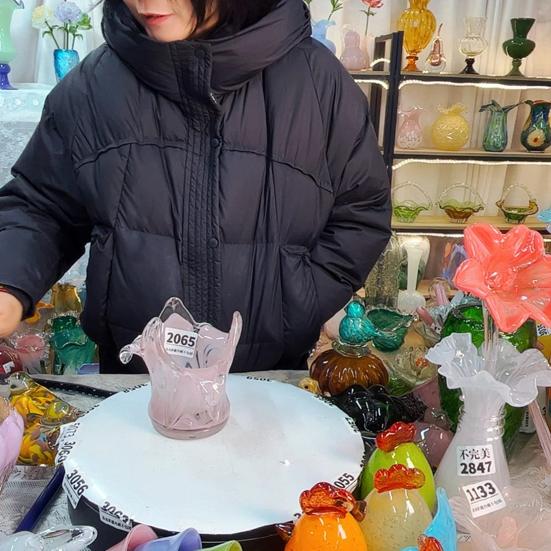 2065 家悦美居琉璃摆件