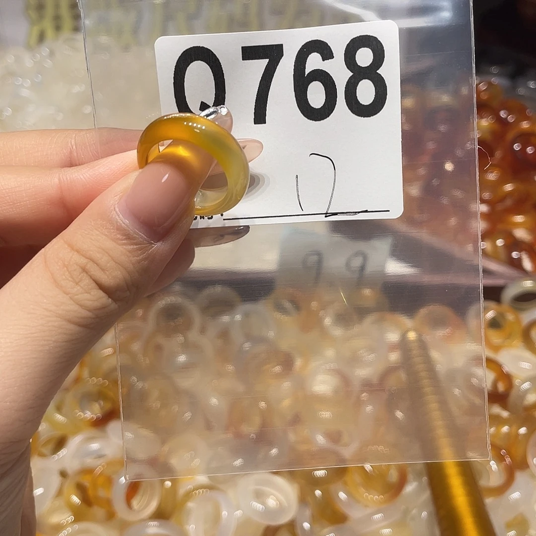 未镶嵌戒指玛瑙/玉髓768