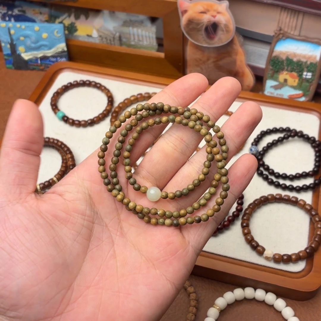 手串/手链维腊木（绿檀）