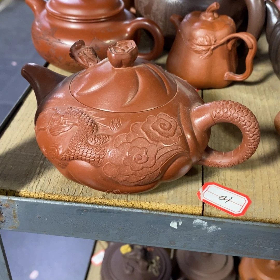 紫砂茶壶原矿手185