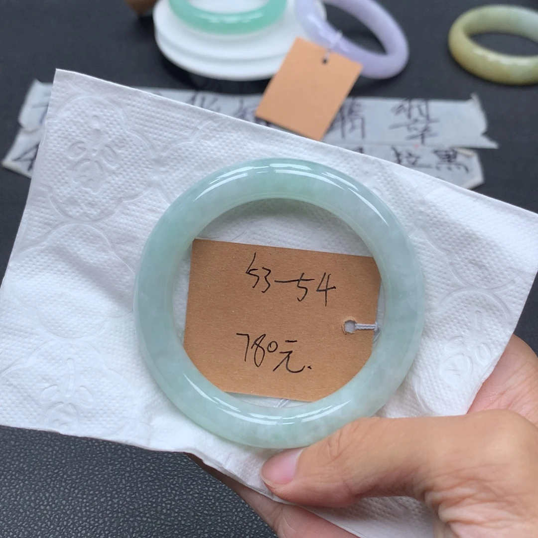 翡翠未镶嵌手镯手镯