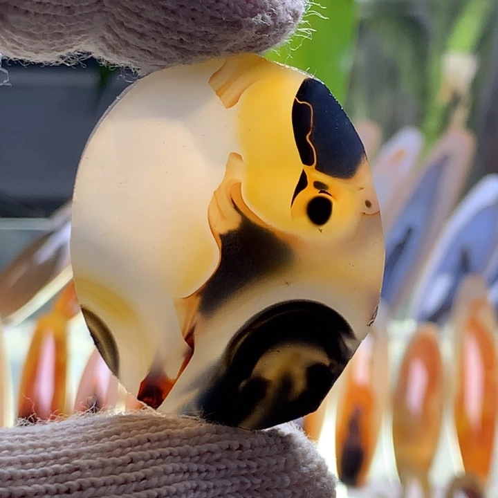 未镶嵌玛瑙/玉髓珠宝半成品119