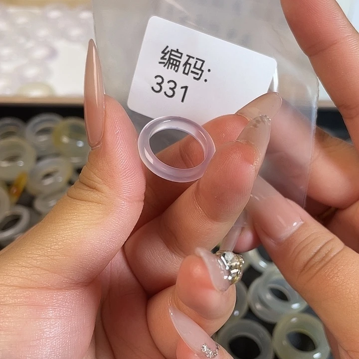 玛瑙/玉髓未镶嵌戒指331港12