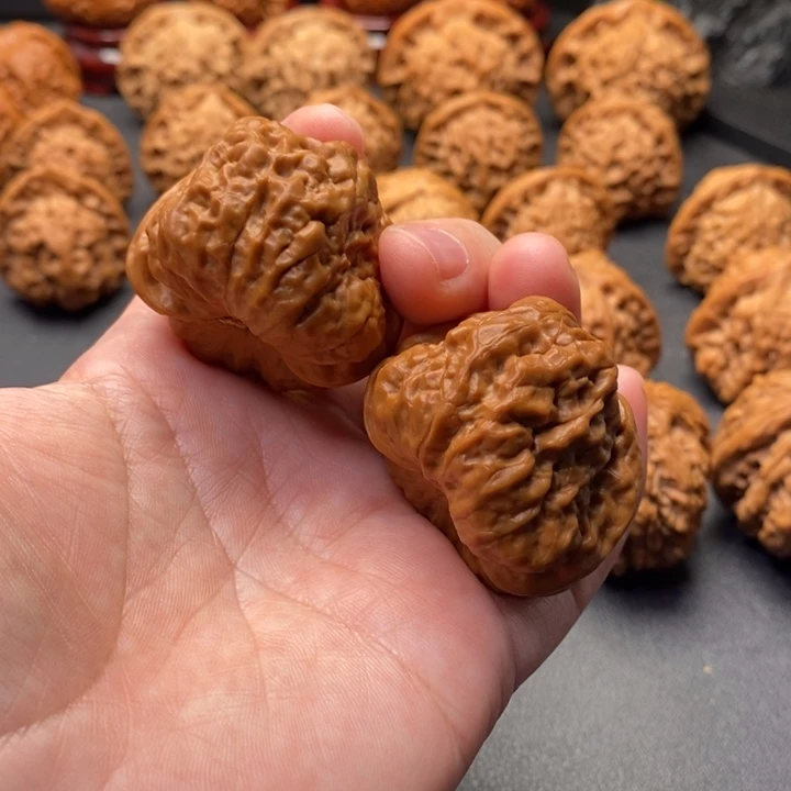 宽***爸文玩核桃把件41尺蓟县石蛙