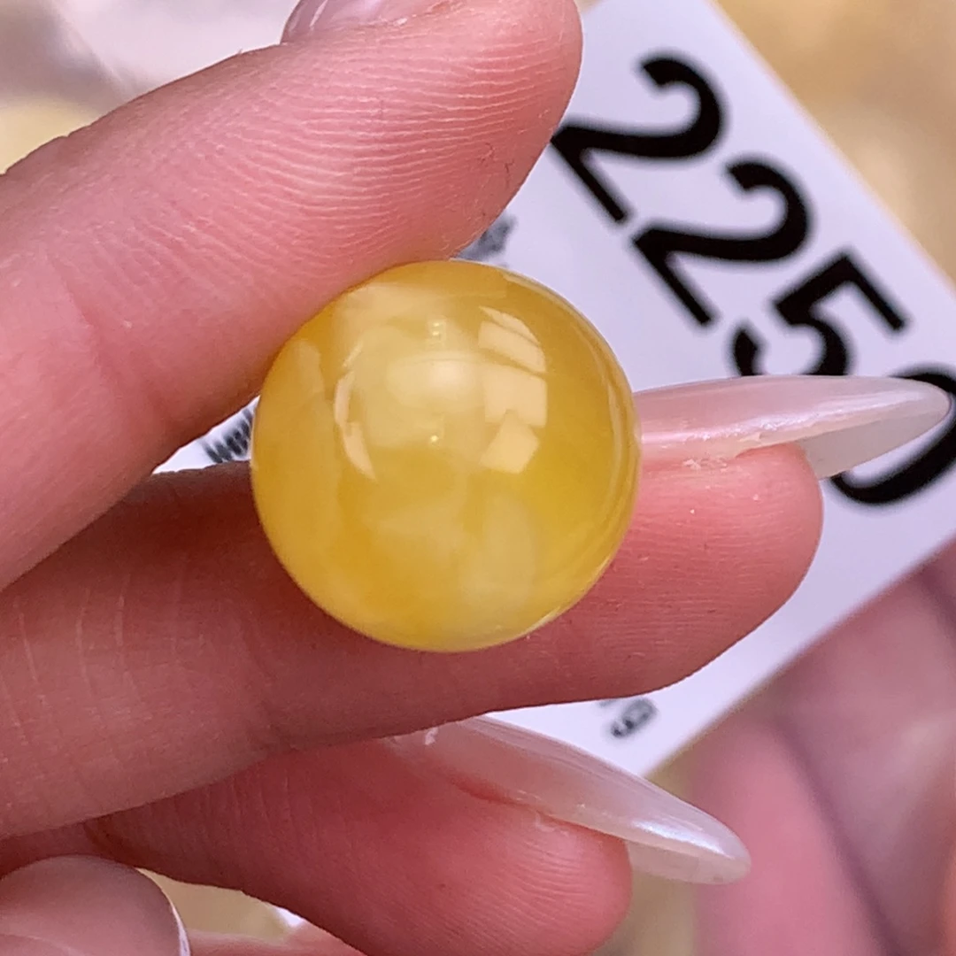 蜜蜡未镶嵌珠宝奇石15.9植物