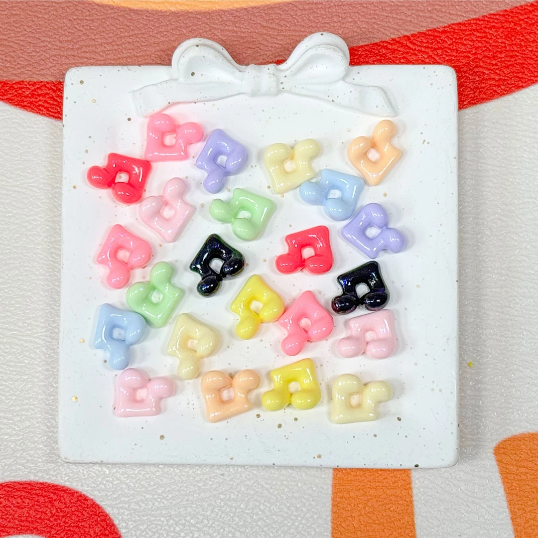 【迷你音乐符】想念diy树脂配件