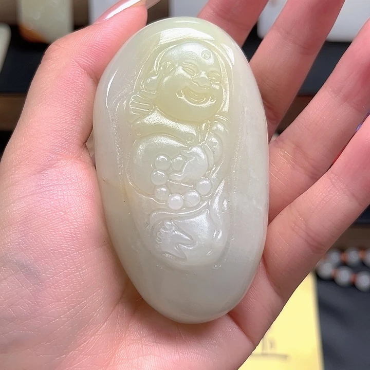 盆景石手把件盆景石