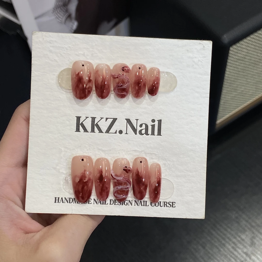 白蛇·KKZ纯手工光疗甲片