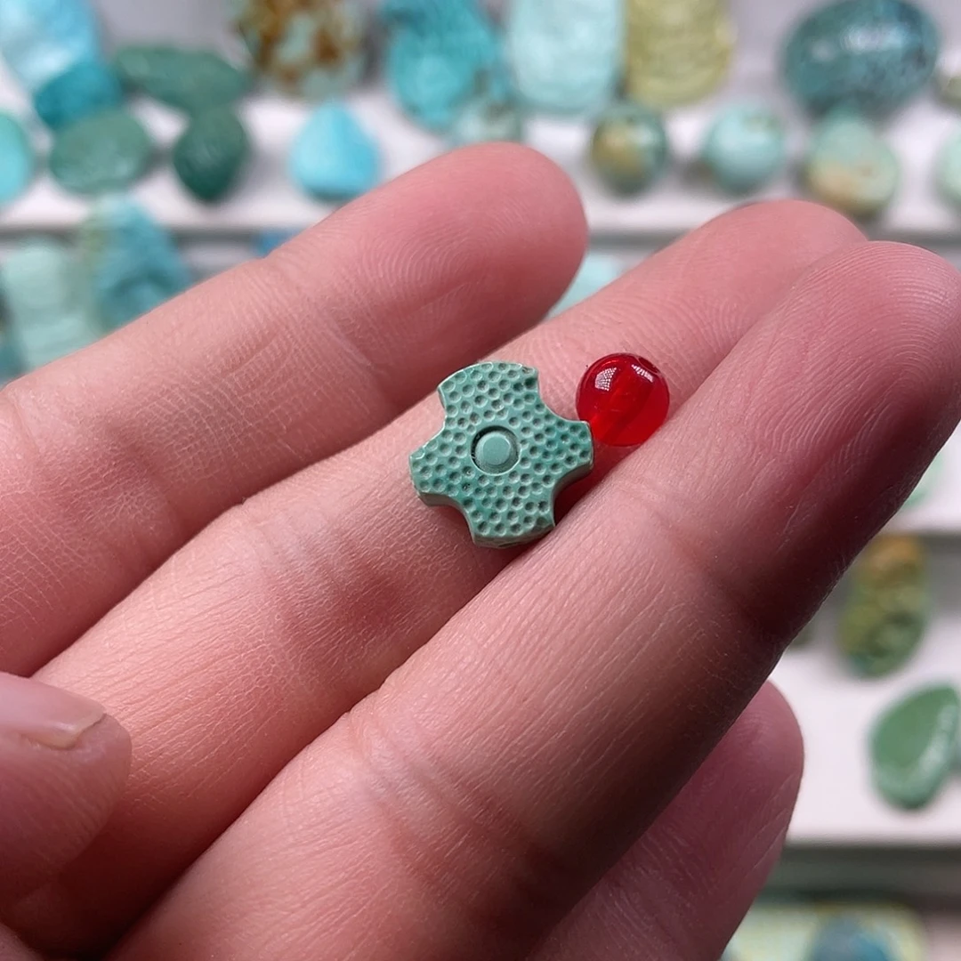 南红玛瑙未镶嵌颈饰