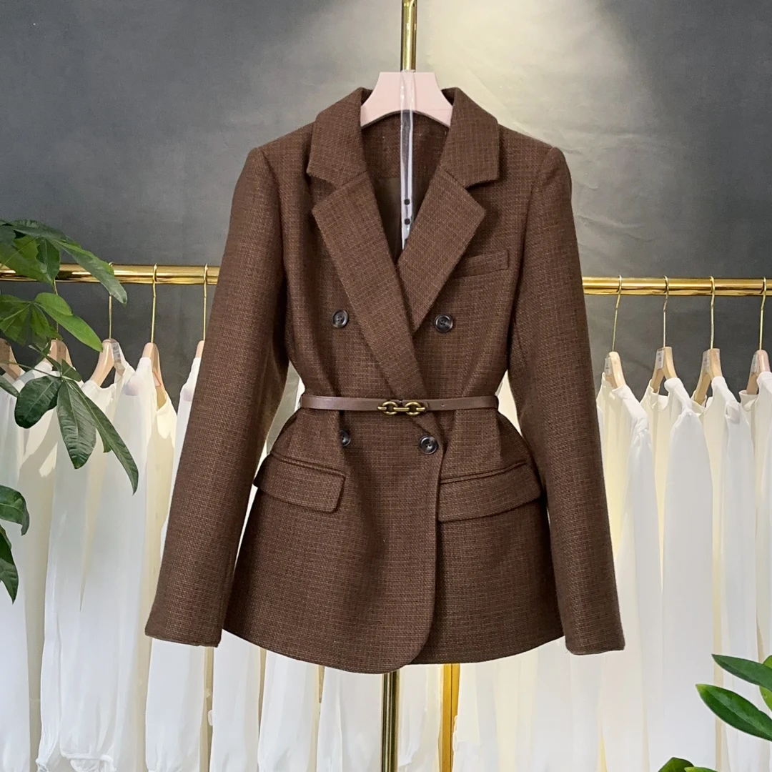 【RG2532】2025年秋冬新款时尚气质百搭减龄显瘦新款外套