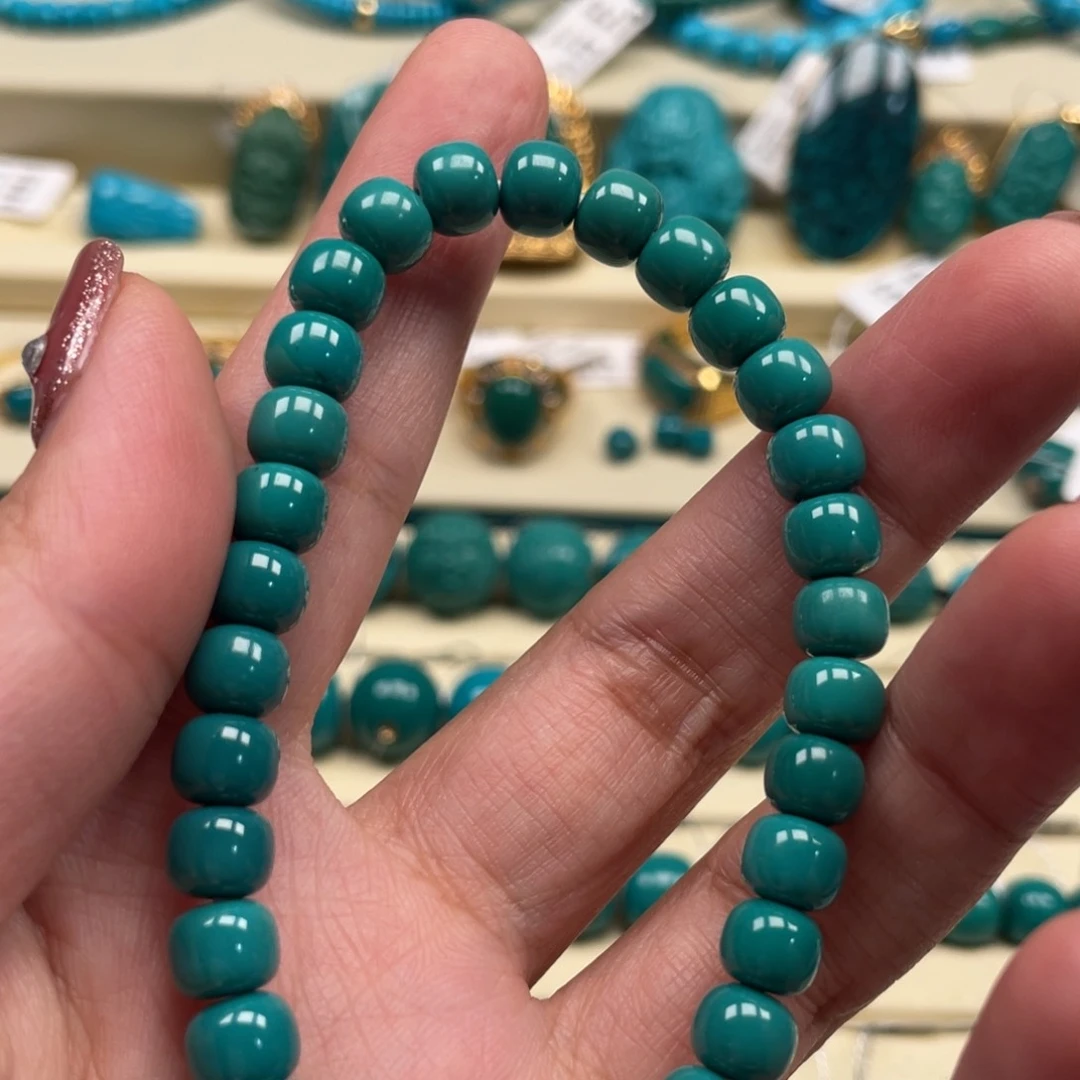 未镶嵌绿松石珠宝奇石