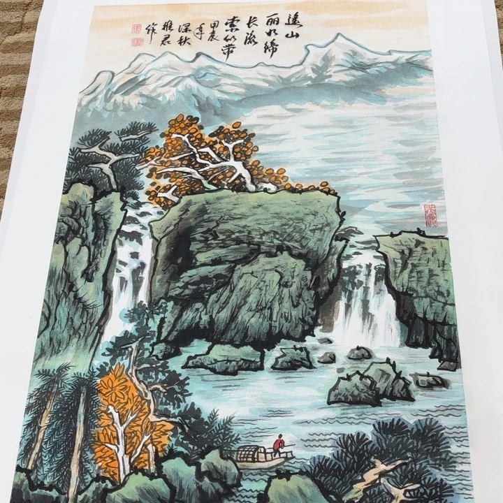 国画花鸟的故事也很有趣70.45