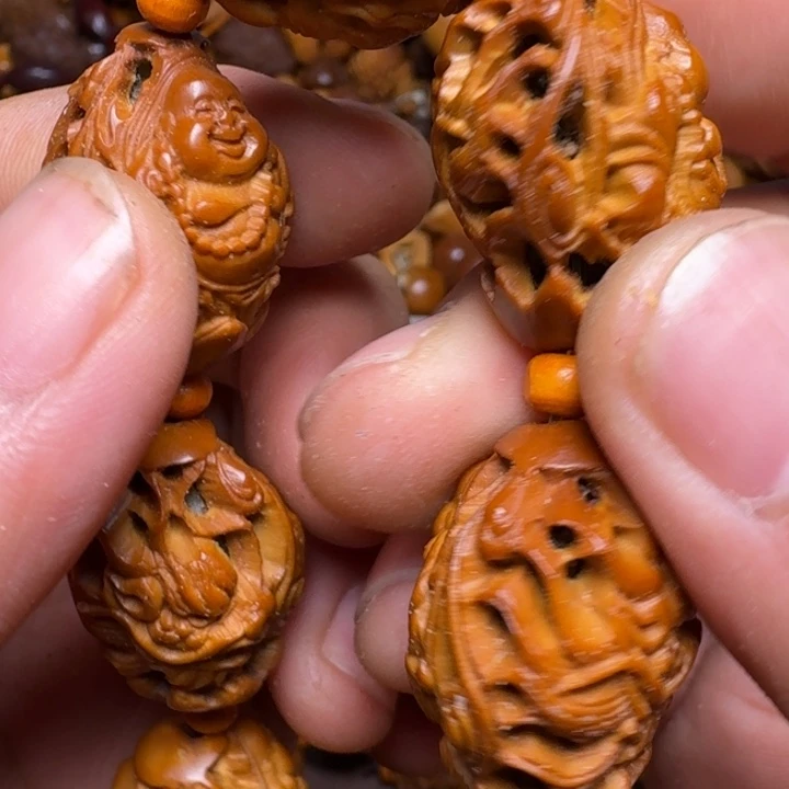 橄榄核把件我是你