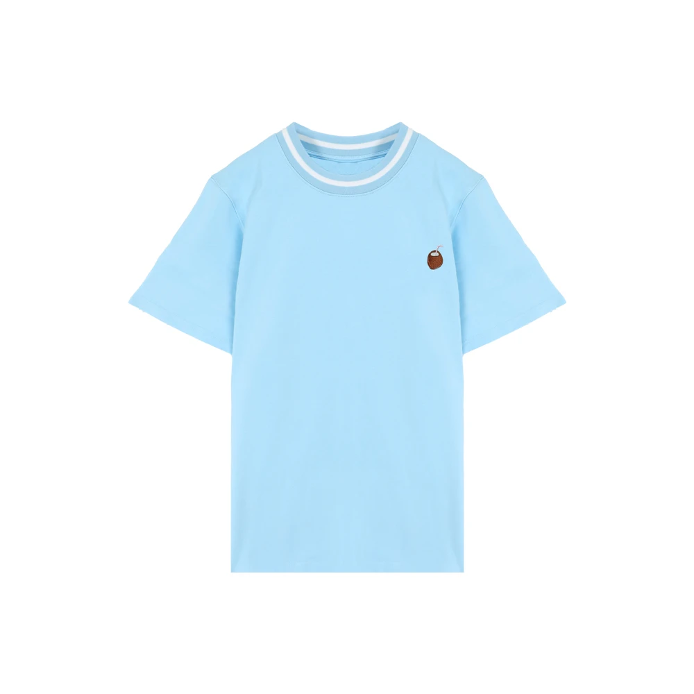 RATX52993度假风立体小熊小兔多玩偶T恤宽松休闲百搭圆领短袖女夏