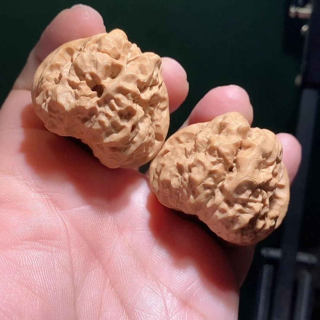 把件文玩核桃45肚蛤蟆头