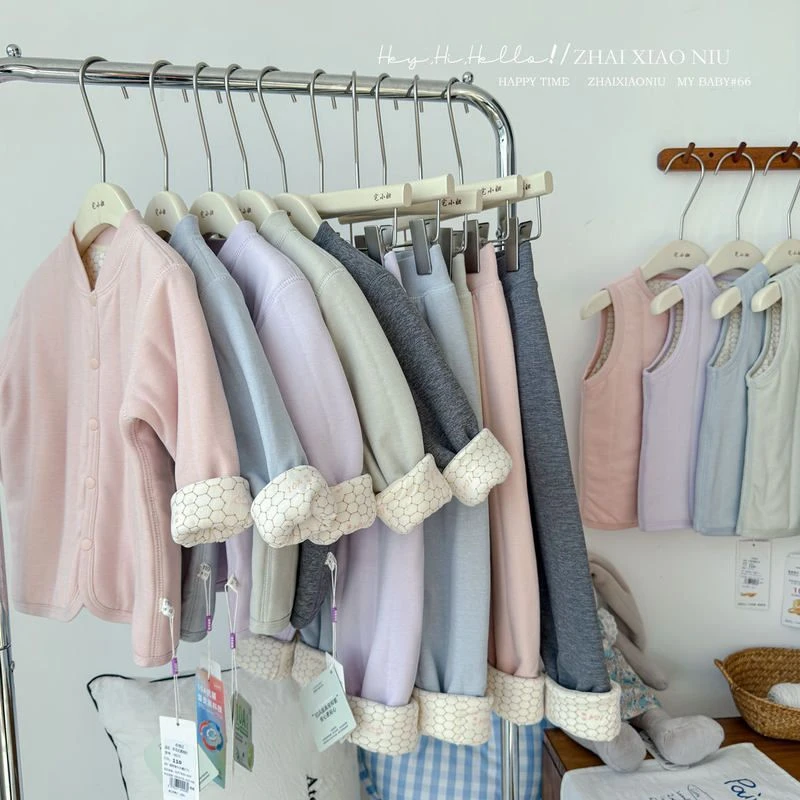 校服儿童棉服马甲棉裤保暖内衣套装内搭内胆加厚夹棉袄ZD5089