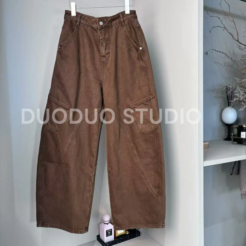 【多多还是多多】加绒阔腿弯刀裤XY-25-2737