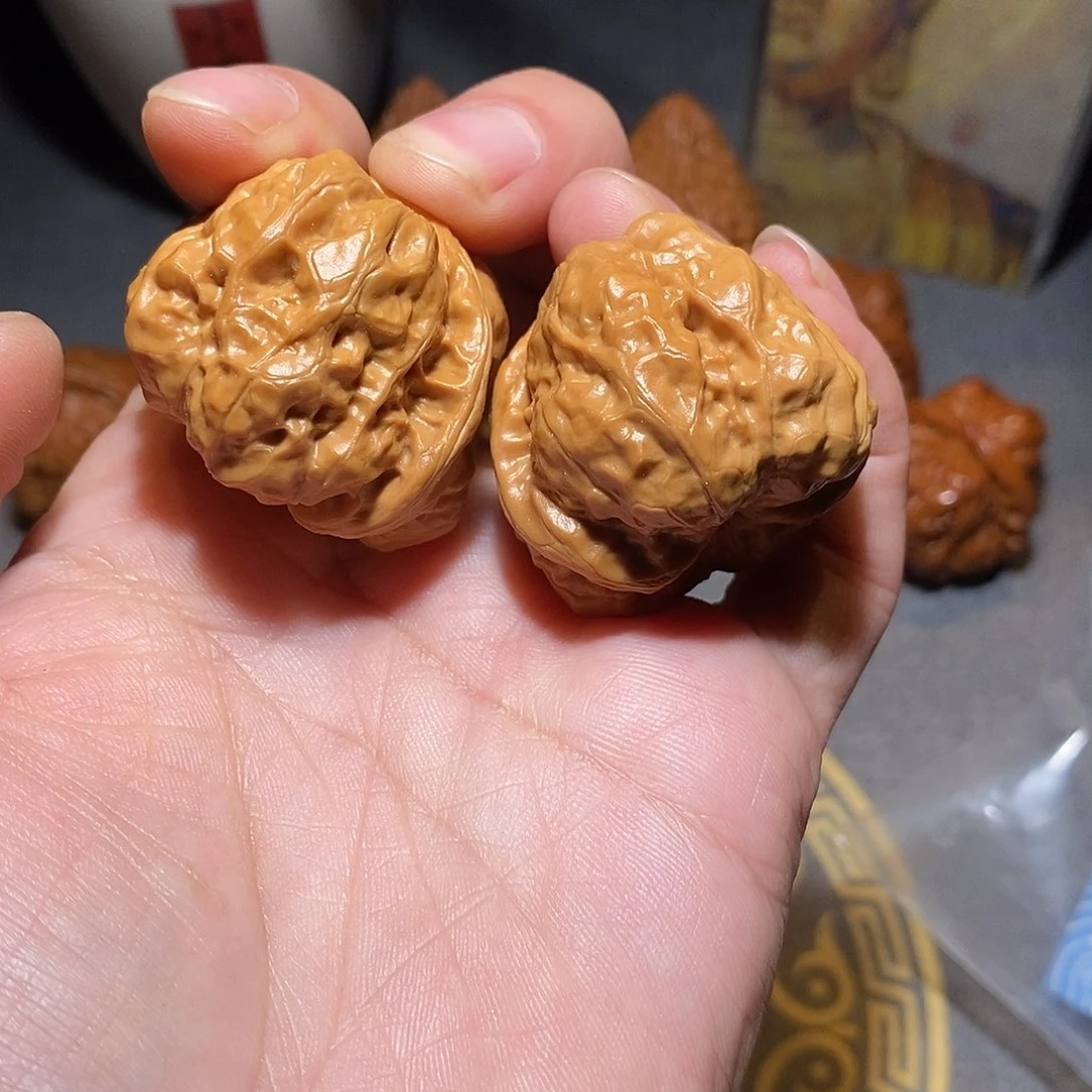 把件文玩核桃全品无修36尺怀柔蛤蟆头