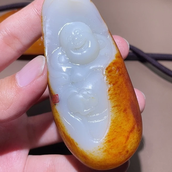 和田玉颈饰未镶嵌Y
