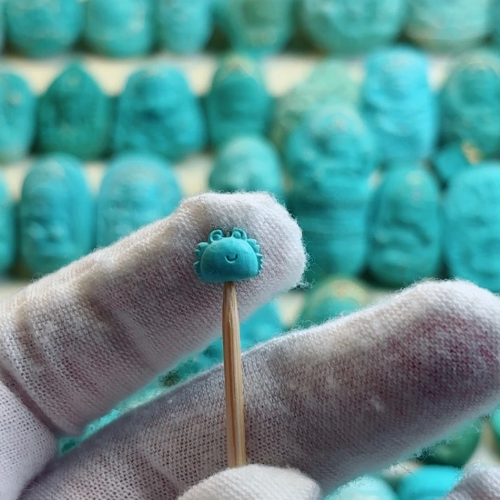 未镶嵌绿松石珠宝奇石