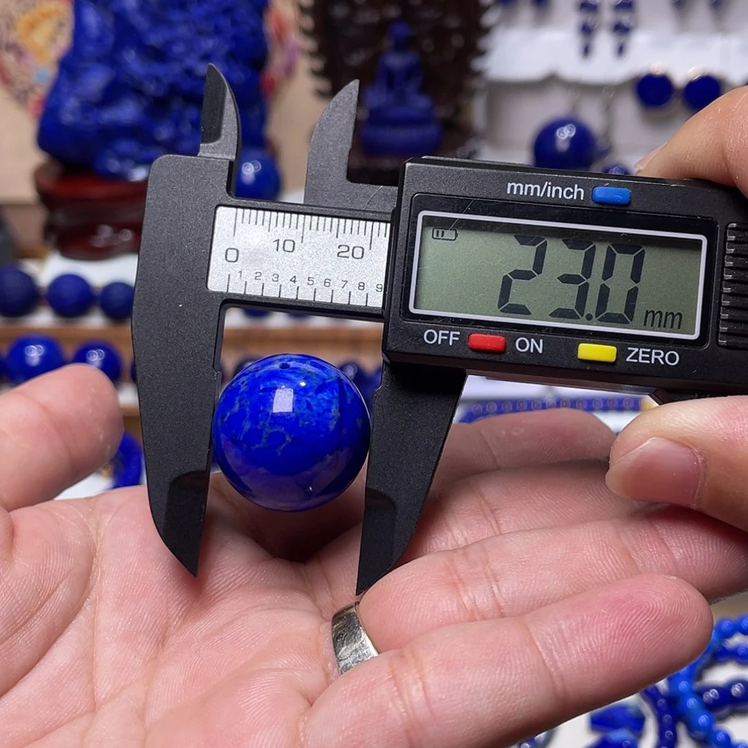 青金石未镶嵌23mm单珠