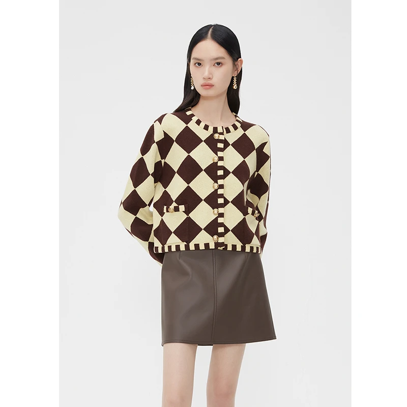 【许半夏推荐】纳俪商场同款毛针织衫N24084A04574