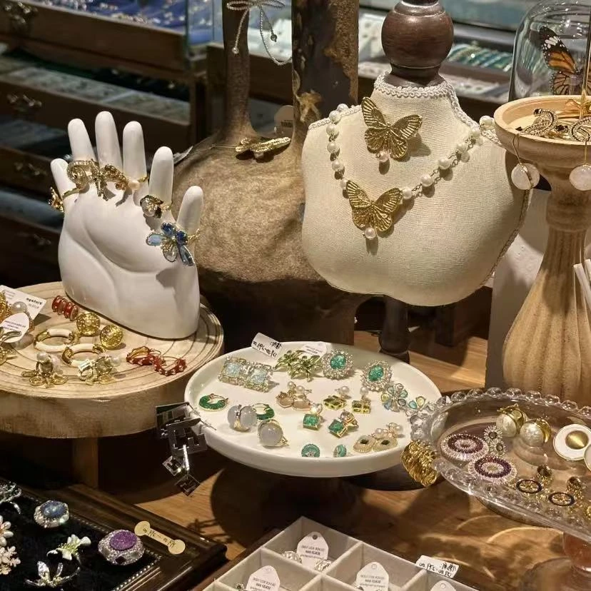 铜合金耳饰 铜合金项链 【粉丝专享】原创定制时尚耳饰项链胸针234