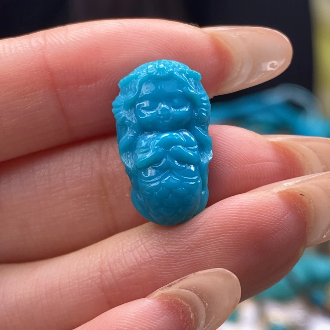 未镶嵌绿松石挂件