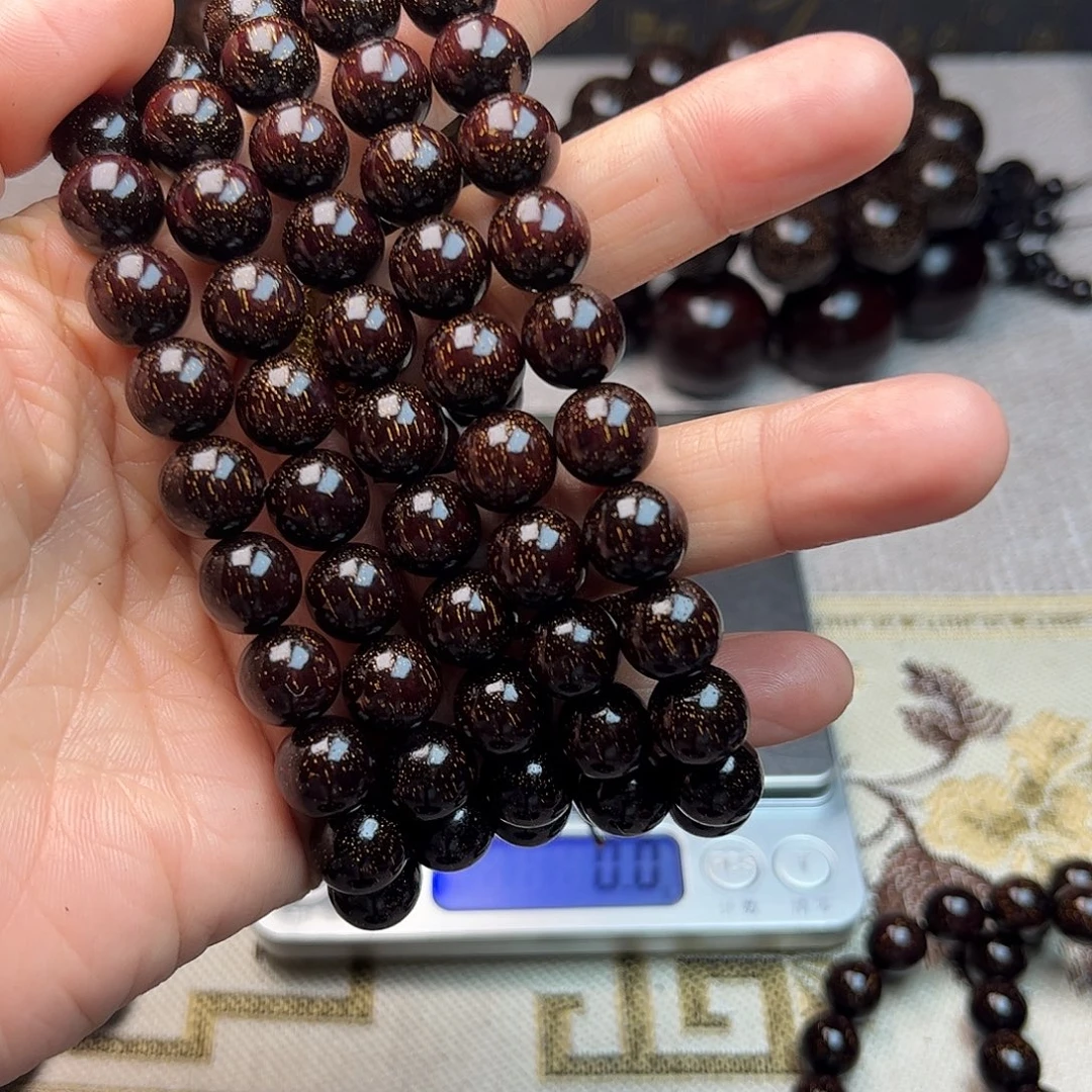 熊***猫檀香紫檀（小叶紫檀）1.0 108颗 爆星