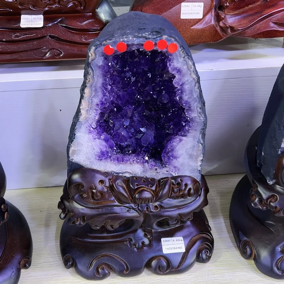 紫晶未镶嵌大型摆件（非配饰）