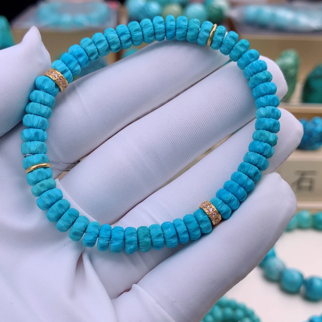 绿松石未镶嵌挂件