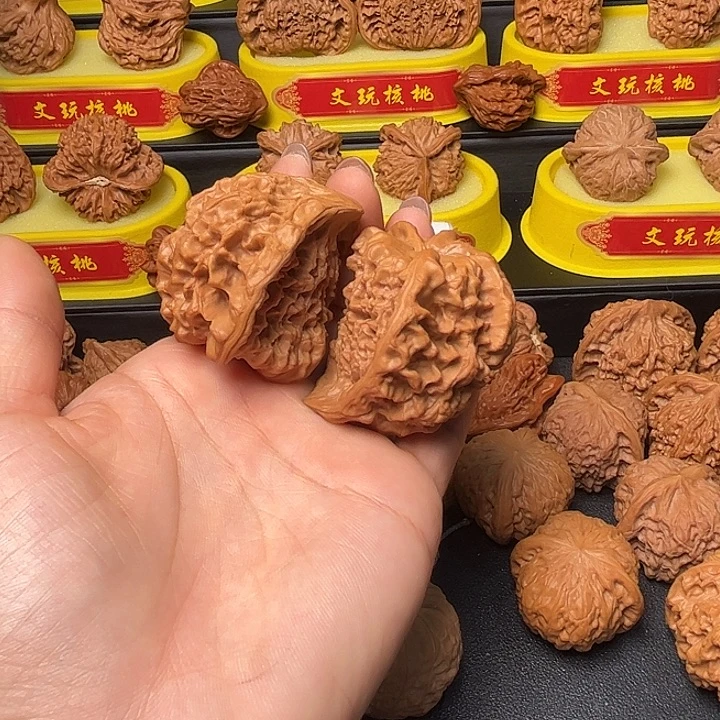 核桃48大尺寸蛇头异性文玩