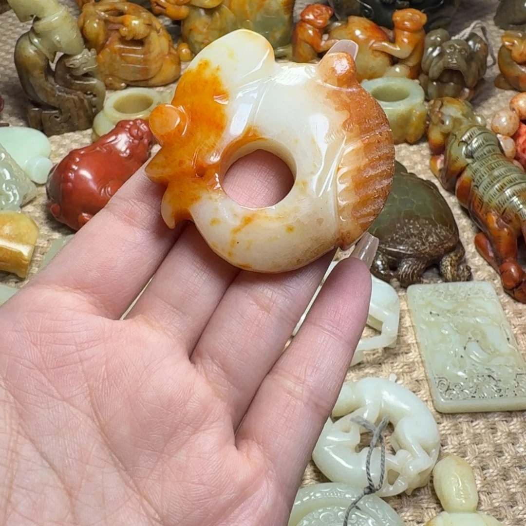 白玉菩提吊坠挂件