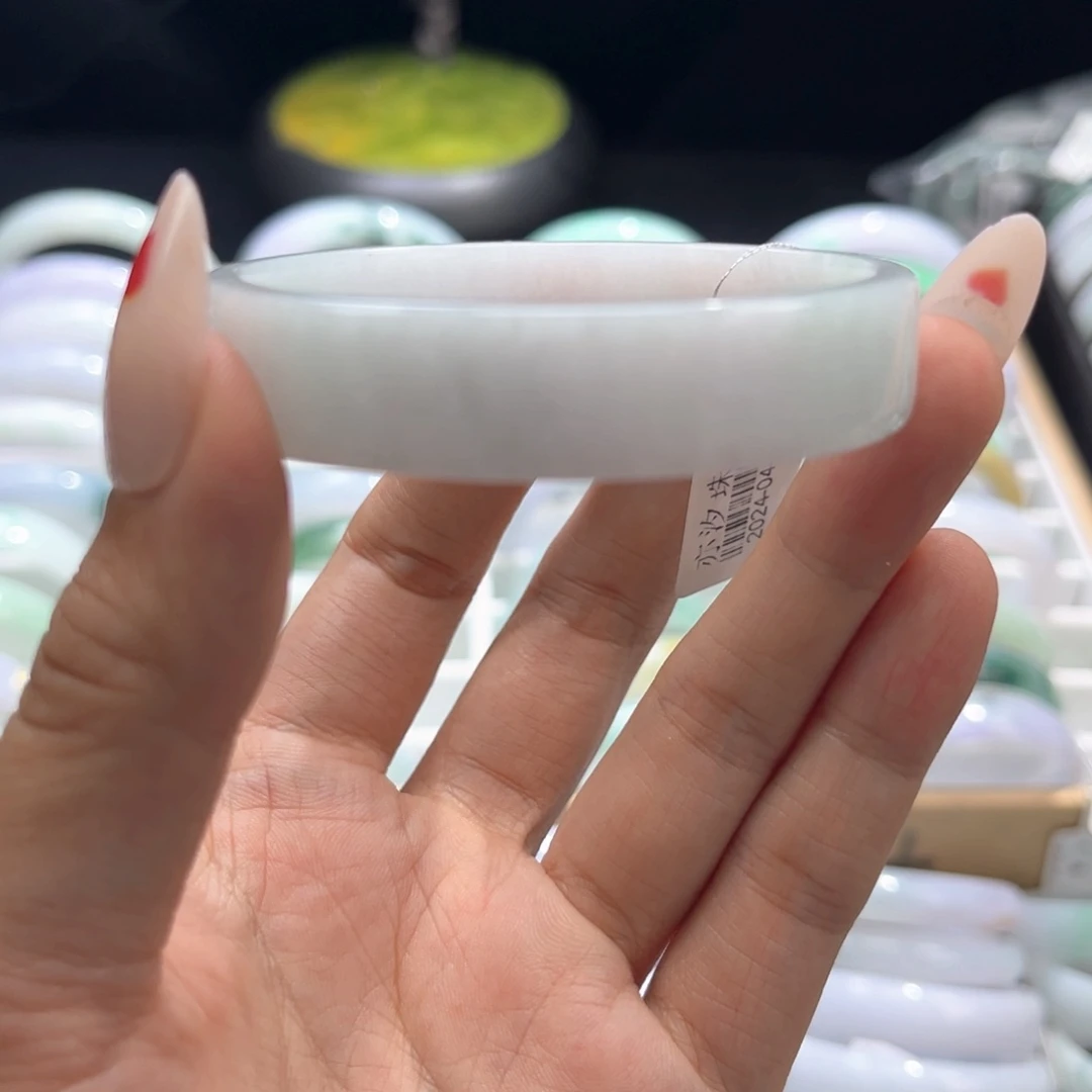 未镶嵌手链翡翠小雅53圈口