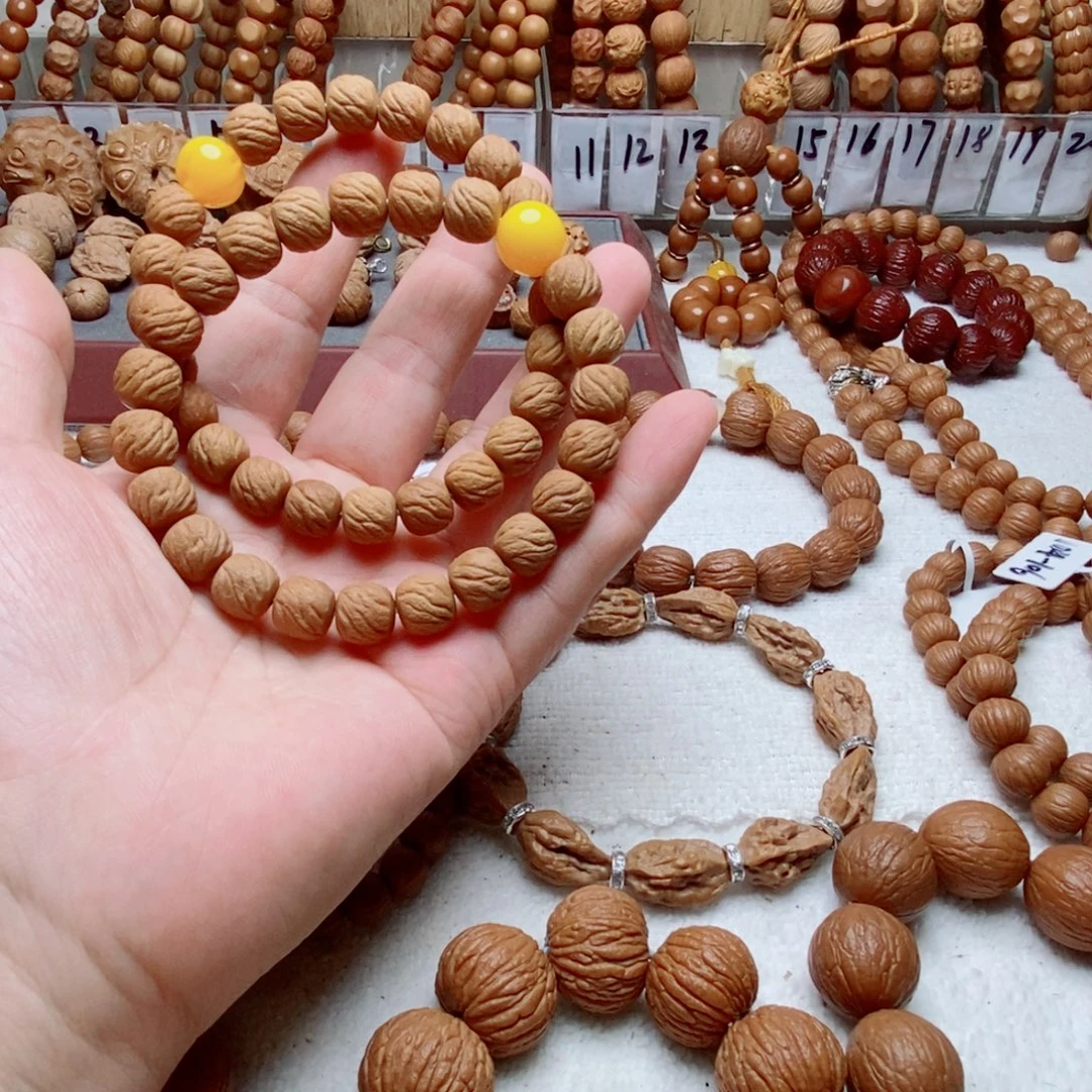 手串猴头核桃老树皮纹