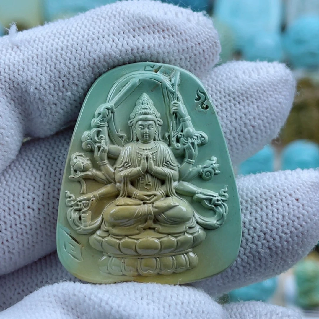 绿松石未镶嵌珠宝奇石