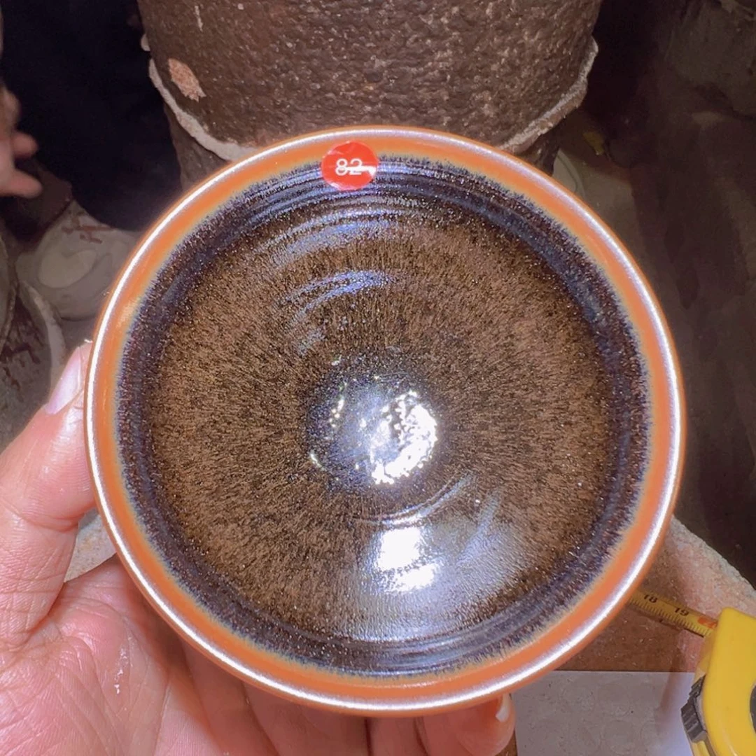 茶盏82 建窑建盏长聚龙窑