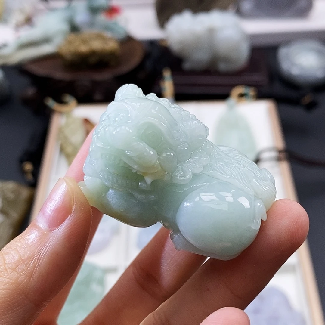 翡翠未镶嵌颈饰缅甸翡翠a货