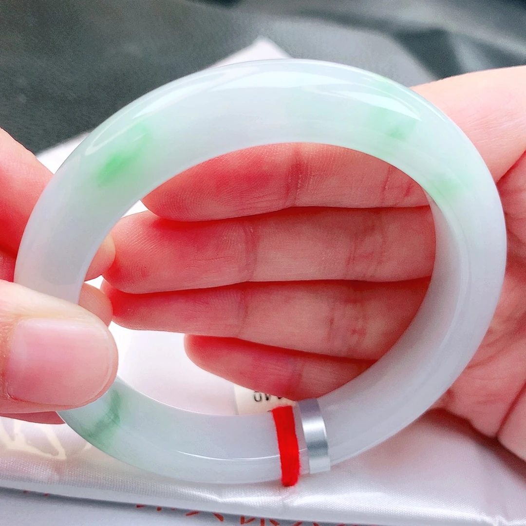 翡翠未镶嵌手镯缅甸天然a货翡翠手镯