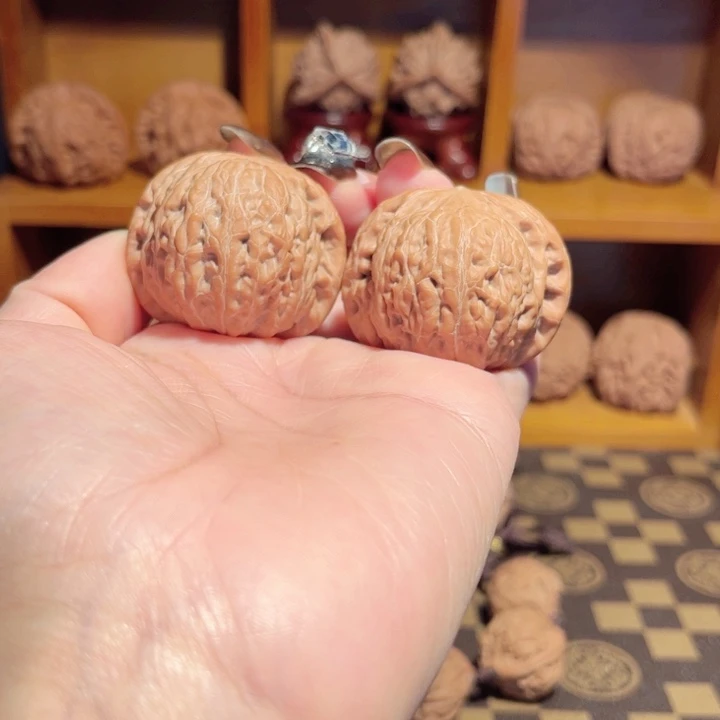 吊坠文玩核桃铁锤