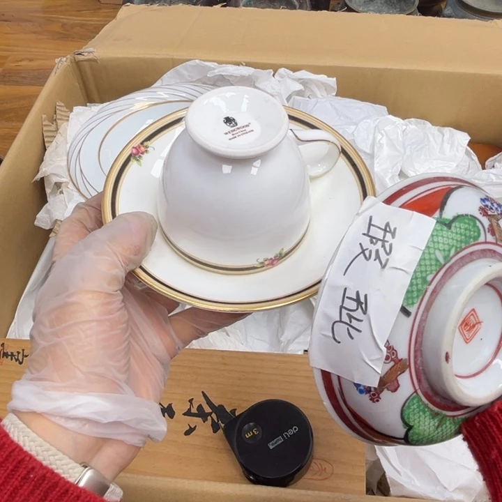 瓷片呀工艺品摆件瓷器摆件正能量