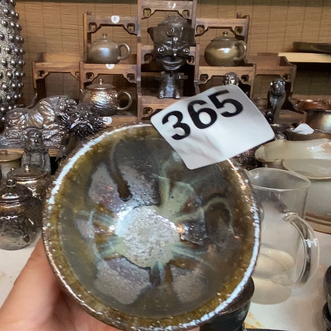 高温柴烧陶泥主人杯