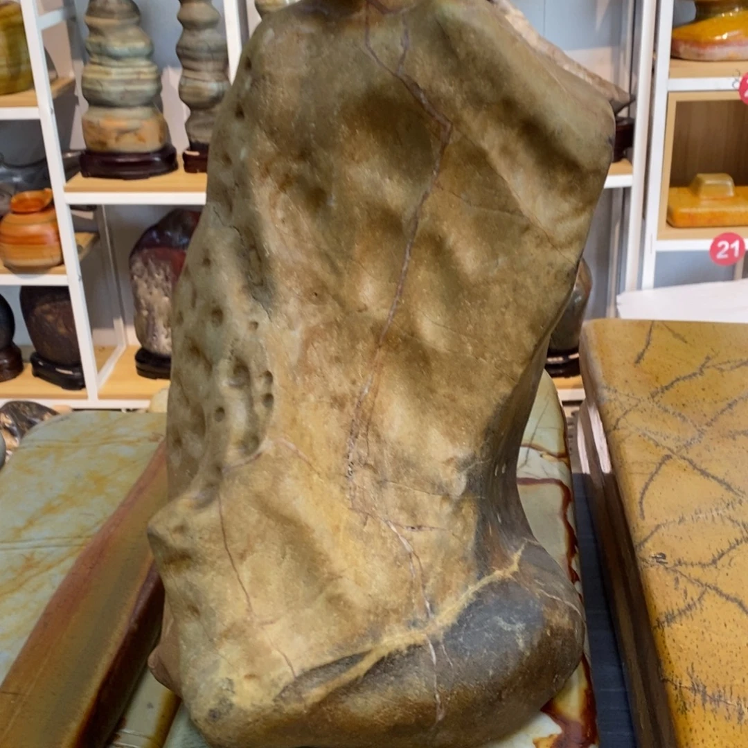 广西大化彩玉石居家摆件