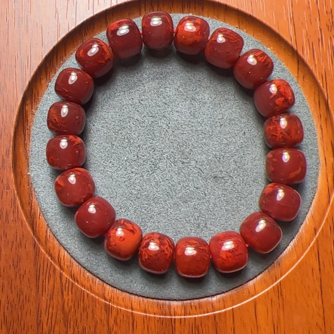 G***尚南红玛瑙未镶嵌手串