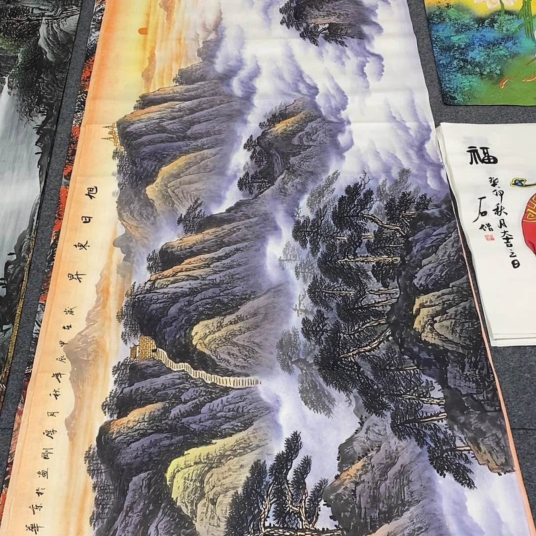 国画画画真的画画画画