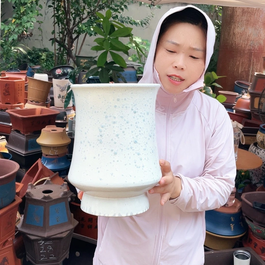 陶罐花盆紫砂花盆紫砂花盆白