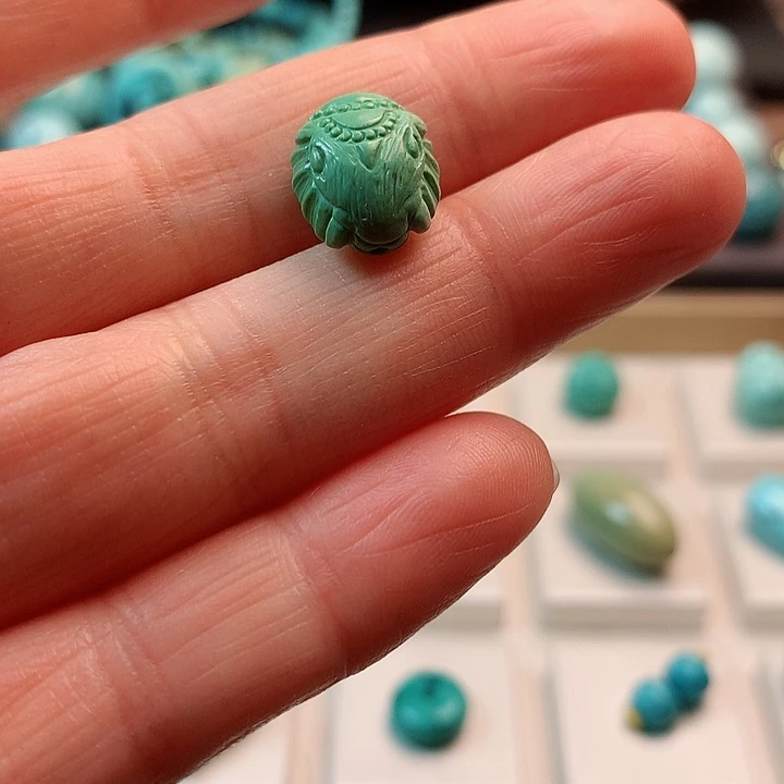 绿松石配饰未镶嵌
