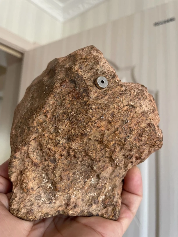 仰望星空球粒原石头1520g